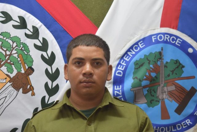 The Belize Defence Force is mourning the lost of one of their own, Pristley Ramcharan