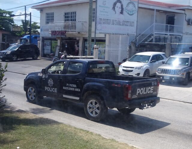 The Belize Police department announces that no police officers can leave or visit in San Pedro