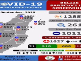 21 new cases of COVID-19 detected another death recorded 09-20-2020