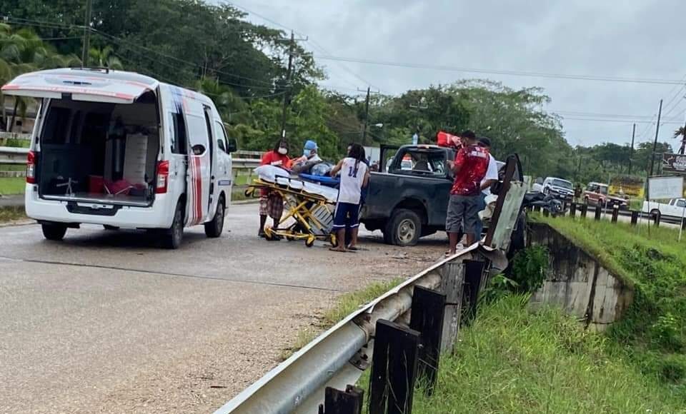 ROAD TRAFFIC ACCIDENT IN JACINTOVILLE VILLAGE TOLEDO DISTRICT 2