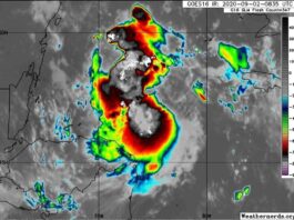 Tropical Storm Nana Continues Westward with Little Change in Strength2